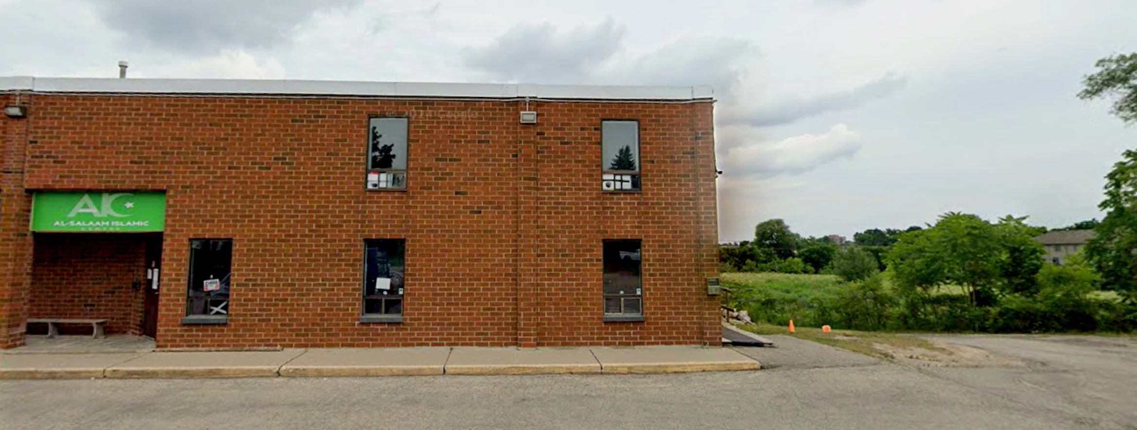 Exterior view of Al-Salaam Islamic Centre Kitchener building